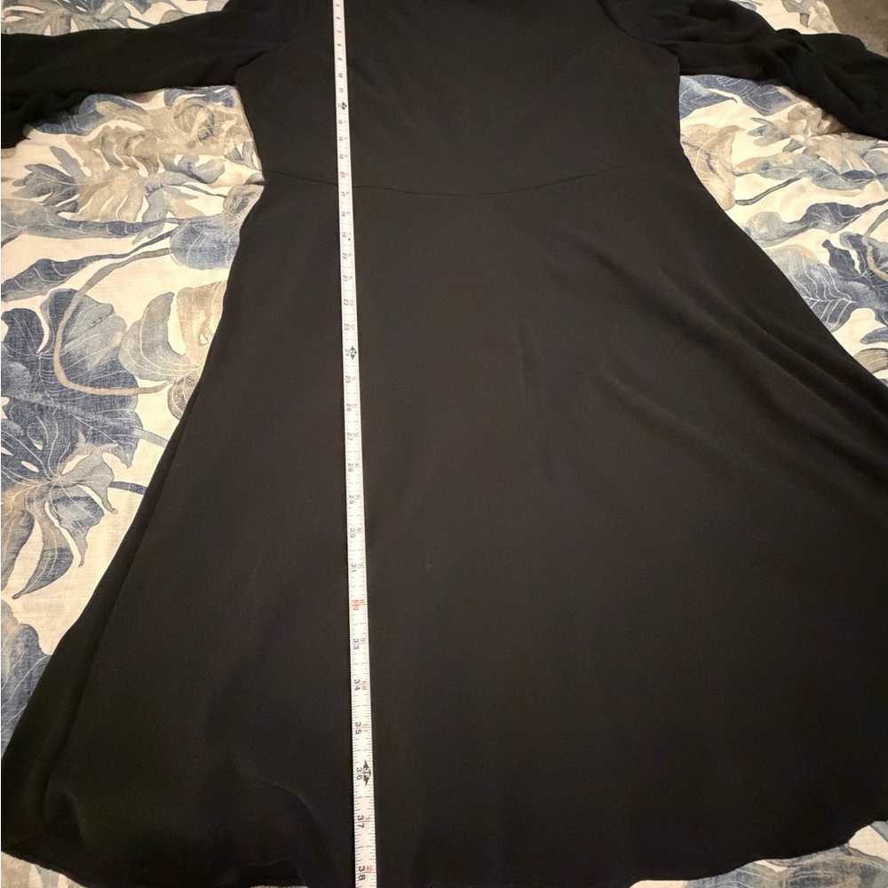 *EUC* Banana Republic Black A-Line Dress - Picture 6 of 8